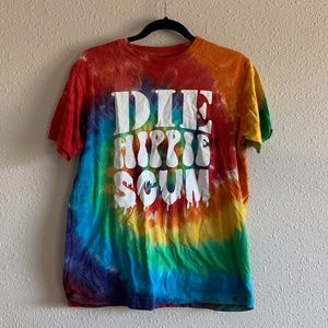 DIE HIPPIESCUM T SHIRT HUF